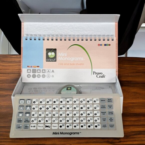 Cricut Mini Monograms Cricut Die Cut - Picture 2 of 15